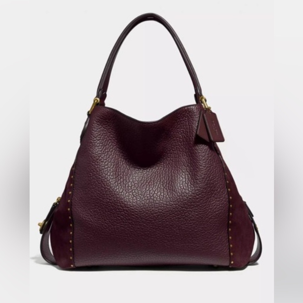 Coach Edie Shoulder Bag 42 With Rivets